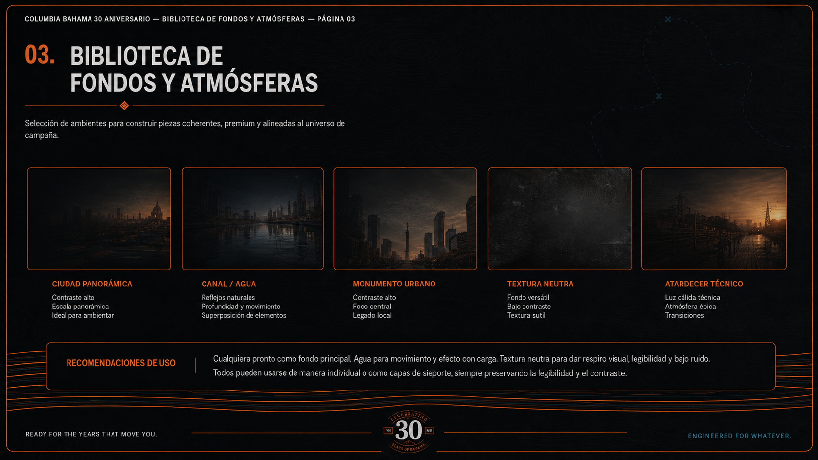 P.03 — Atmósferas